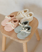 Baby Booties - Melon