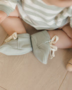 Baby Booties - Sage