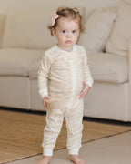 Zip Longsleeve Sleeper - Primrose