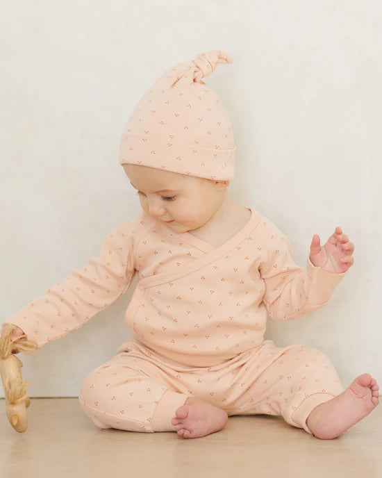 Quincy Mae Side Snap Bodysuit - Dotty