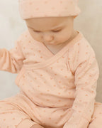 Knotted Baby Hat - Dotty