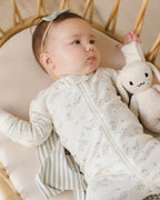 Zip Longsleeve Sleeper - Bunnies