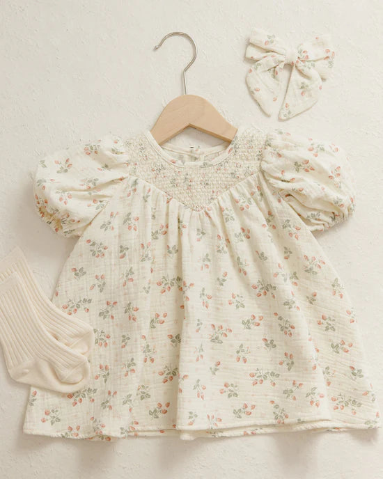 Carina Dress - Strawberries