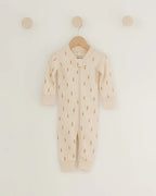 Zip Longsleeve Sleeper - Carrots