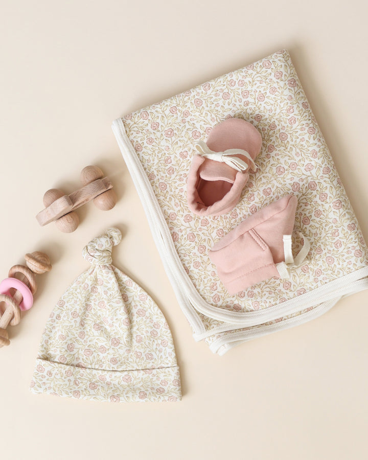 Quincy Mae Knotted Baby Hat - Primrose