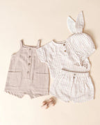 Bunny Bonnet - Oat Check