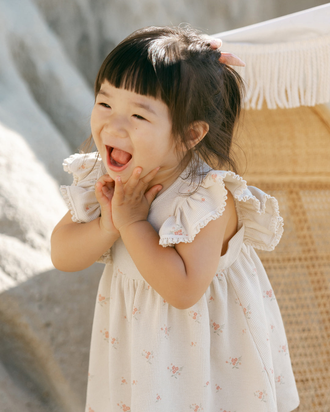 Quincy Mae Carina Dress - Strawberries