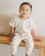 Jersey Tee + Pant Set - Puppies