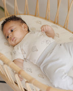 Woven Crib Sheet - Hot Air Balloons
