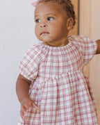 Bella Dress - Pink Plaid