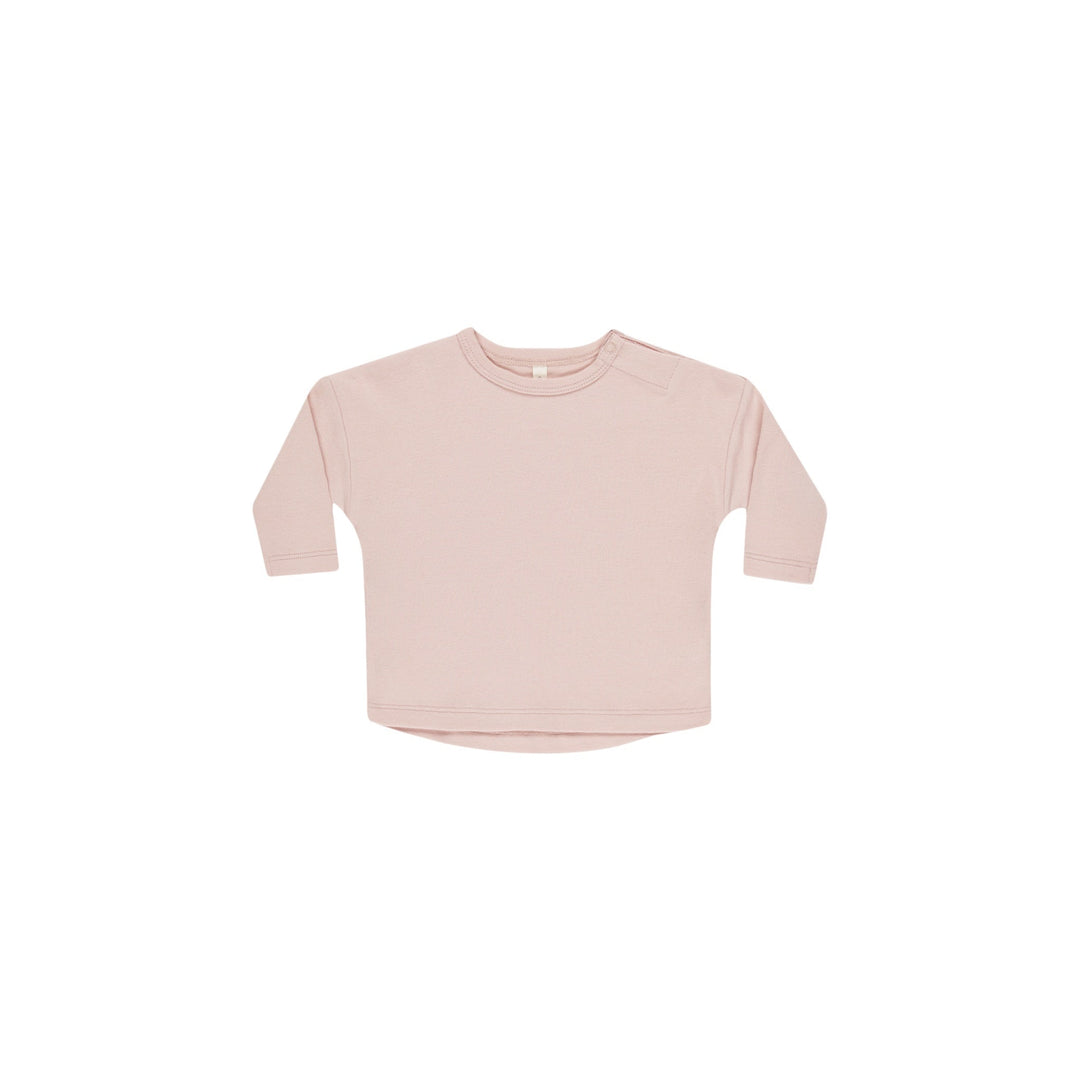 Quincy Mae Long Sleeve Tee - Bubblegum Quincy Mae Long Sleeve Tee - Bubblegum