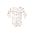 Side Snap Bodysuit Blue Ditsy