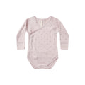 Side Snap Bodysuit - Lilac Ditsy