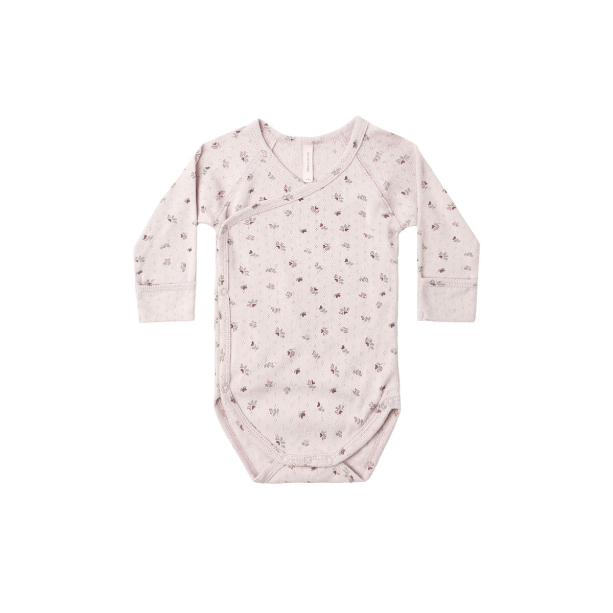 Side Snap Bodysuit Heart Ditsy