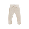 Footed Knit Pant - Oat