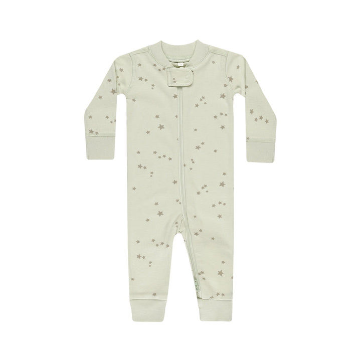 Quincy Mae Zip Longsleeve Sleeper - Stars