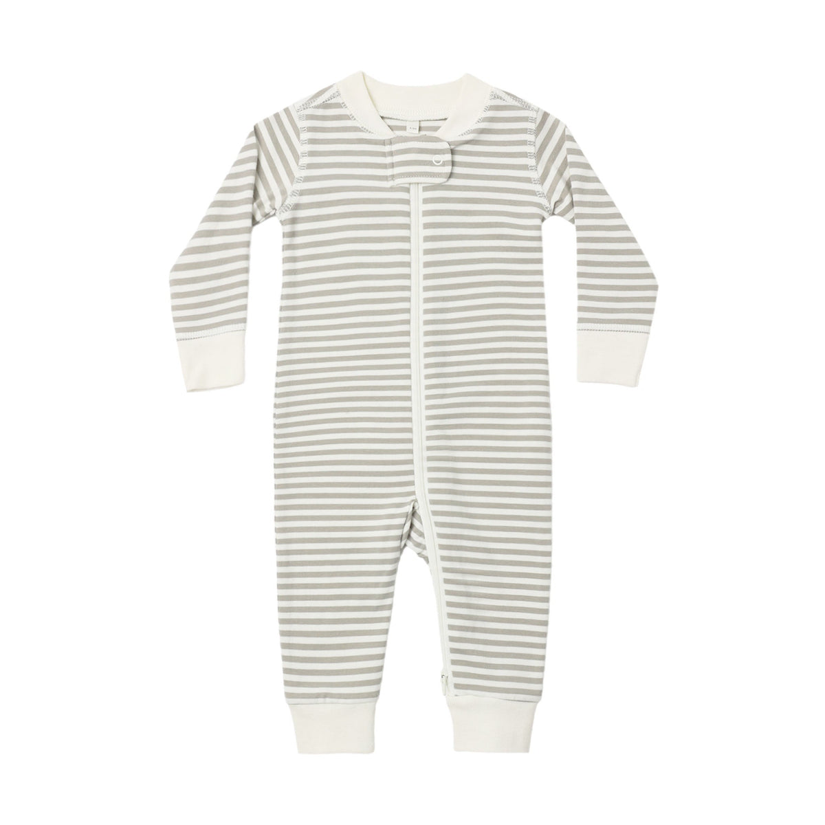 Zip Long Sleeve Sleeper Laurel Stripe