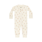 Zip Longsleeve Sleeper - Carrots