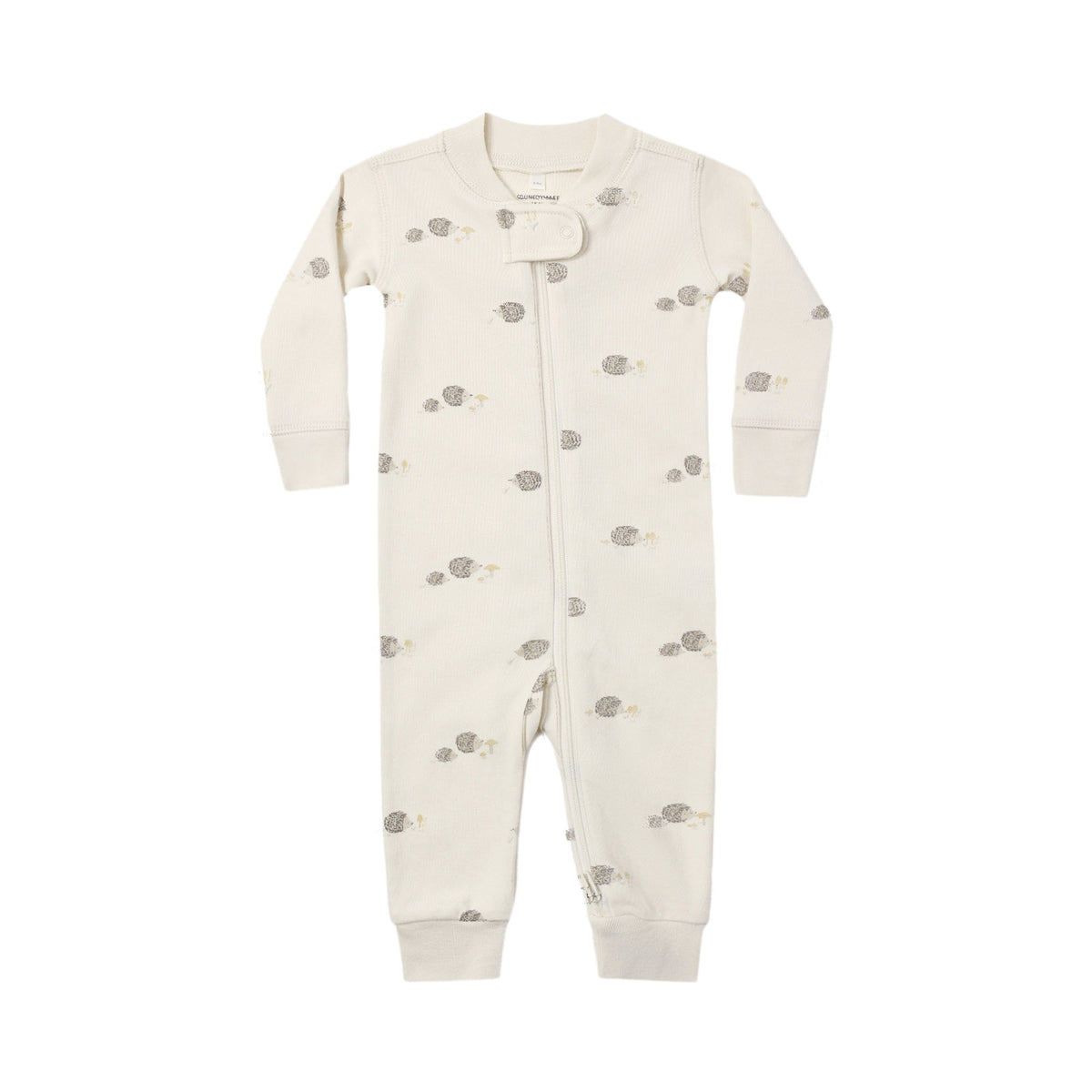 Zip Long Sleeve Sleeper - Hedgehog