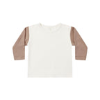PRE-ORDER - Long Sleeve Raglan Tee - Almond