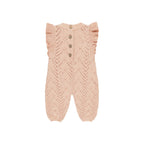 Mira Knit Romper - Melon