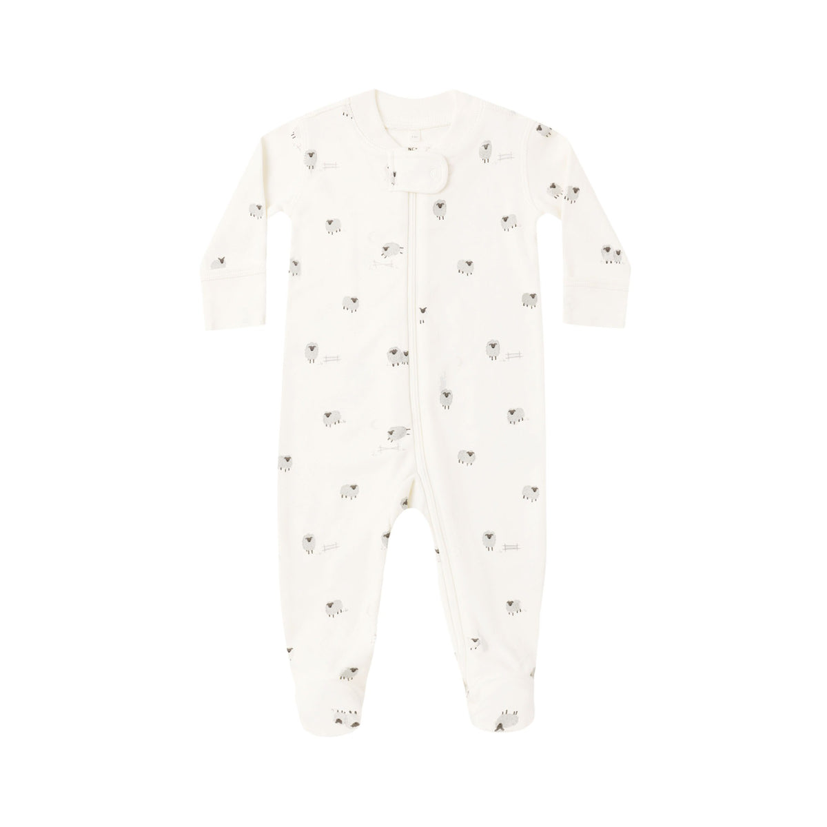 Zip Long Sleeve Sleeper Footie - Sheep