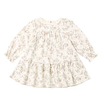 PRE-ORDER - Tiered Jersey Dress - Floral Vine