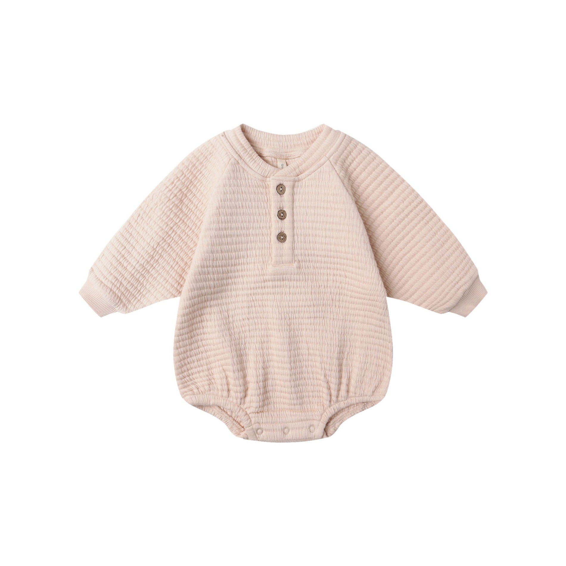 Henley Bubble Romper - Antique