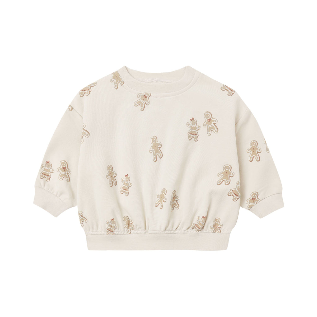 Relaxed Fleece Sweatshirt Gingerbread