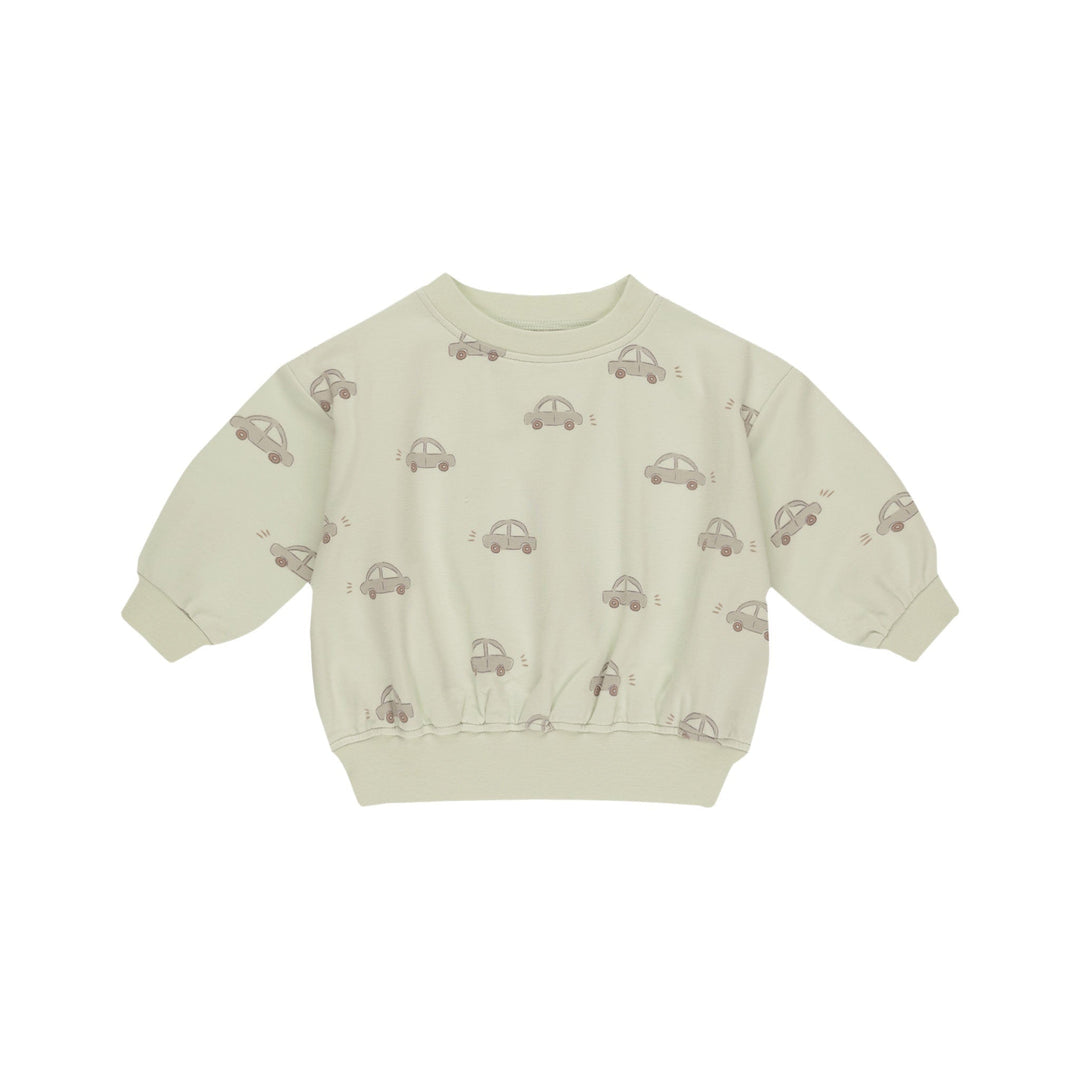 Quincy Mae Relaxed Sweatshirt - Cars Quincy Mae Relaxed Sweatshirt - Cars