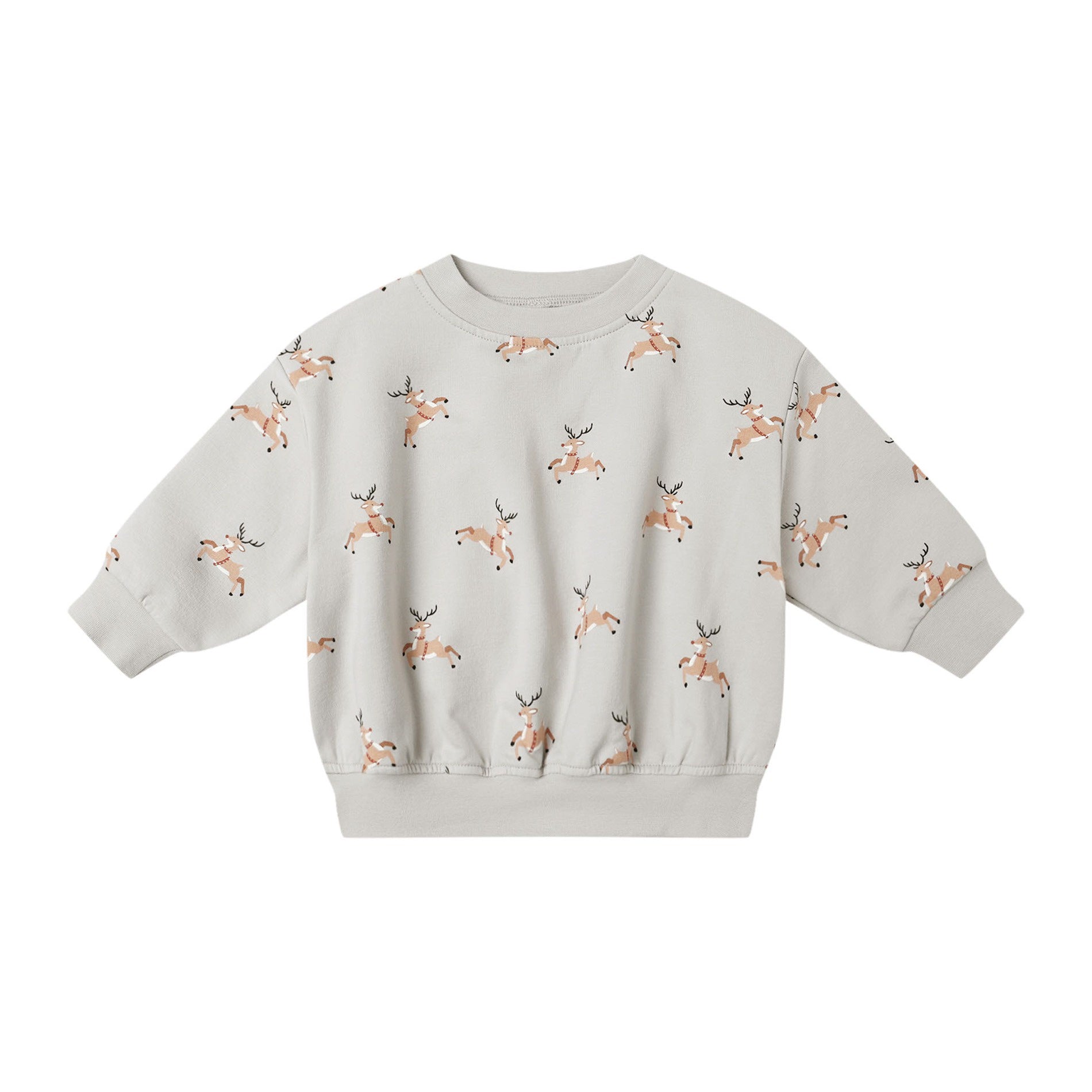 Relaxed Fleece Sweatshirt - Reindeer
