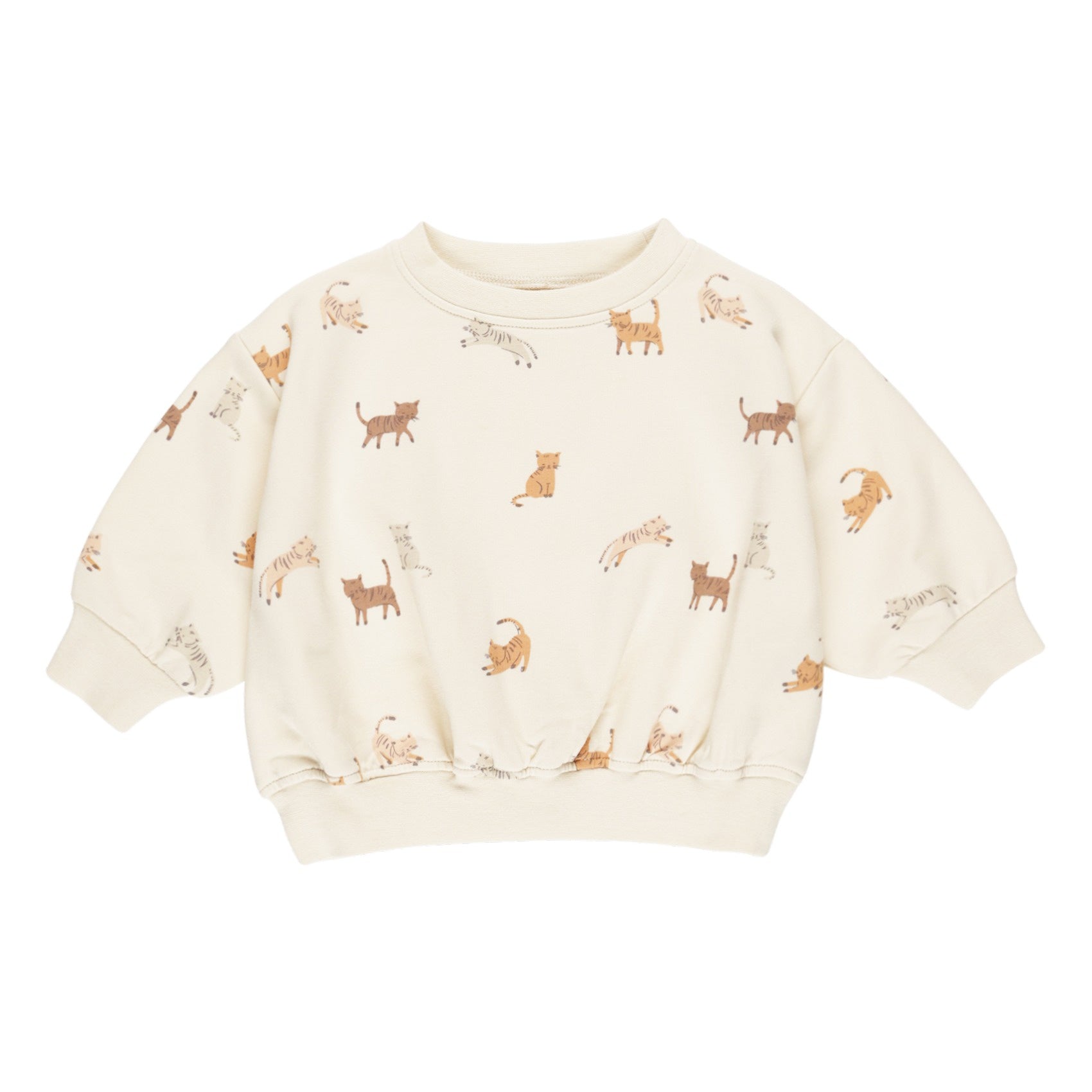 Quincy Mae Relaxed Sweatshirt - Cats
