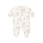 Relaxed Fleece Jumpsuit Blue Daisy