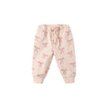 Relaxed Fleece Sweatpant - Red Bows
