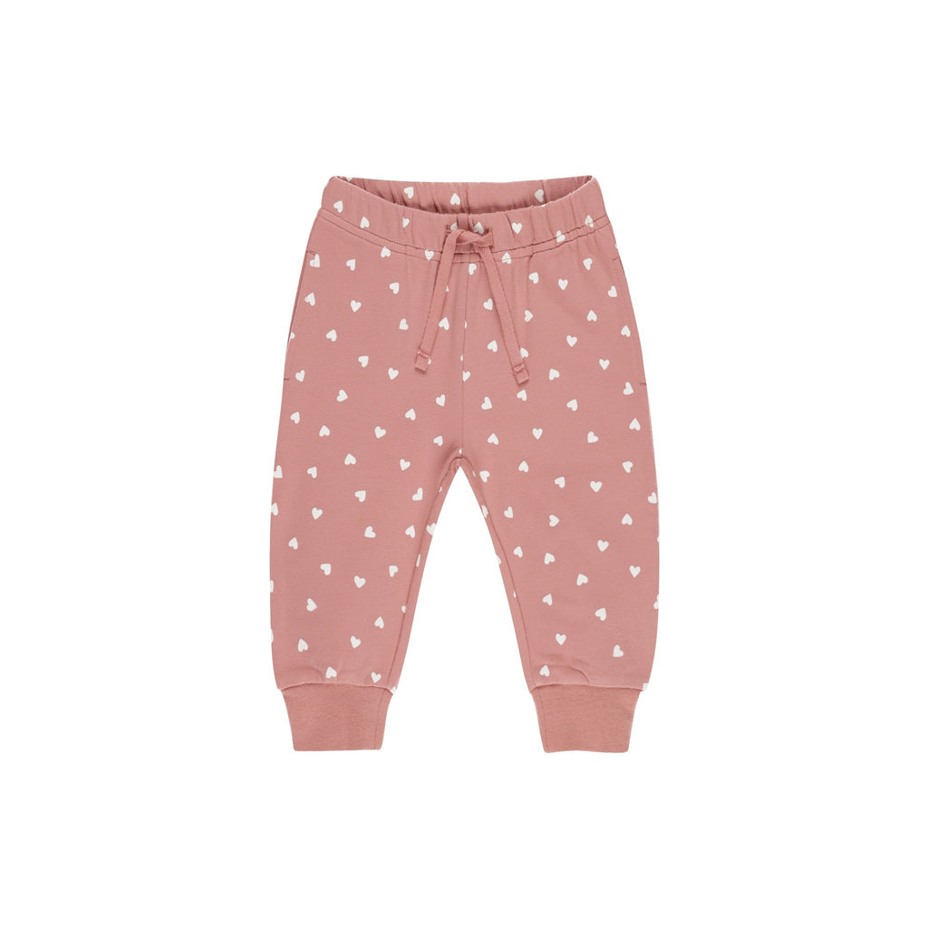 Quincy Mae Relaxed Sweatpant - Lipstick