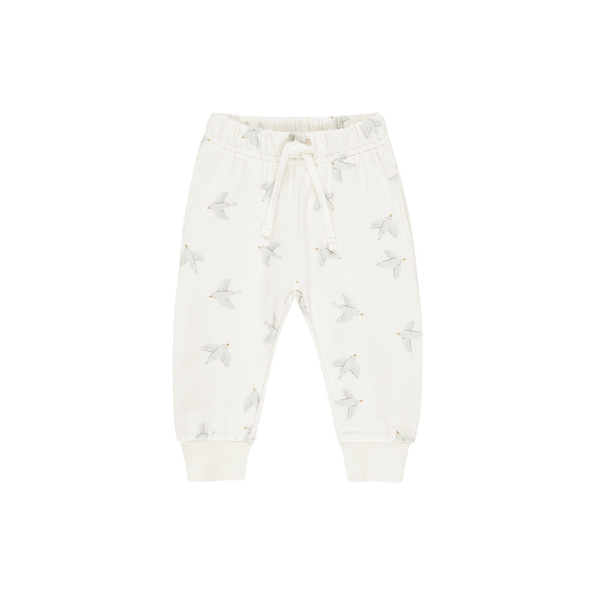 Quincy Mae Relaxed Sweatpant - Birds