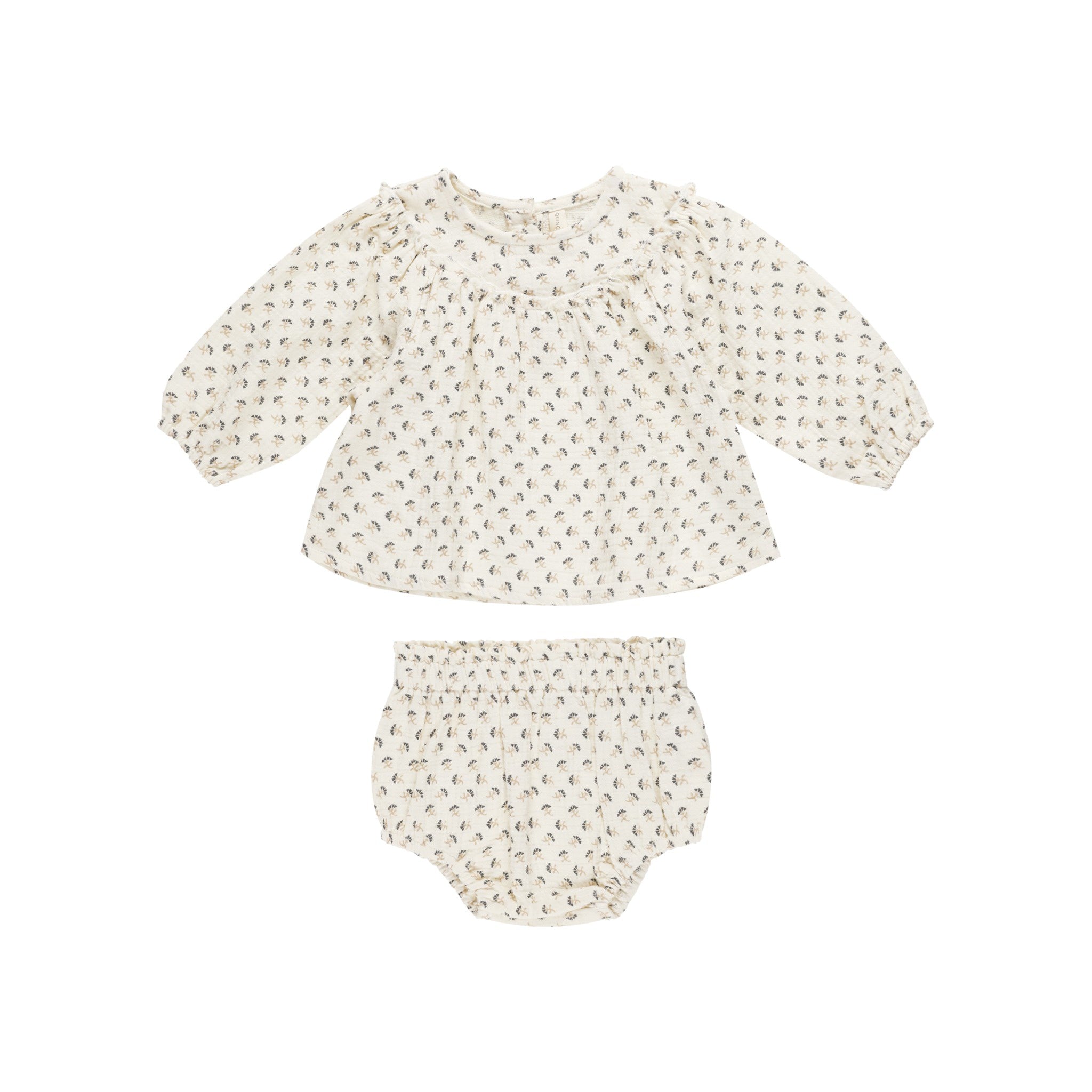 Quincy Mae Mia Top + Bloomer Set - French Flora