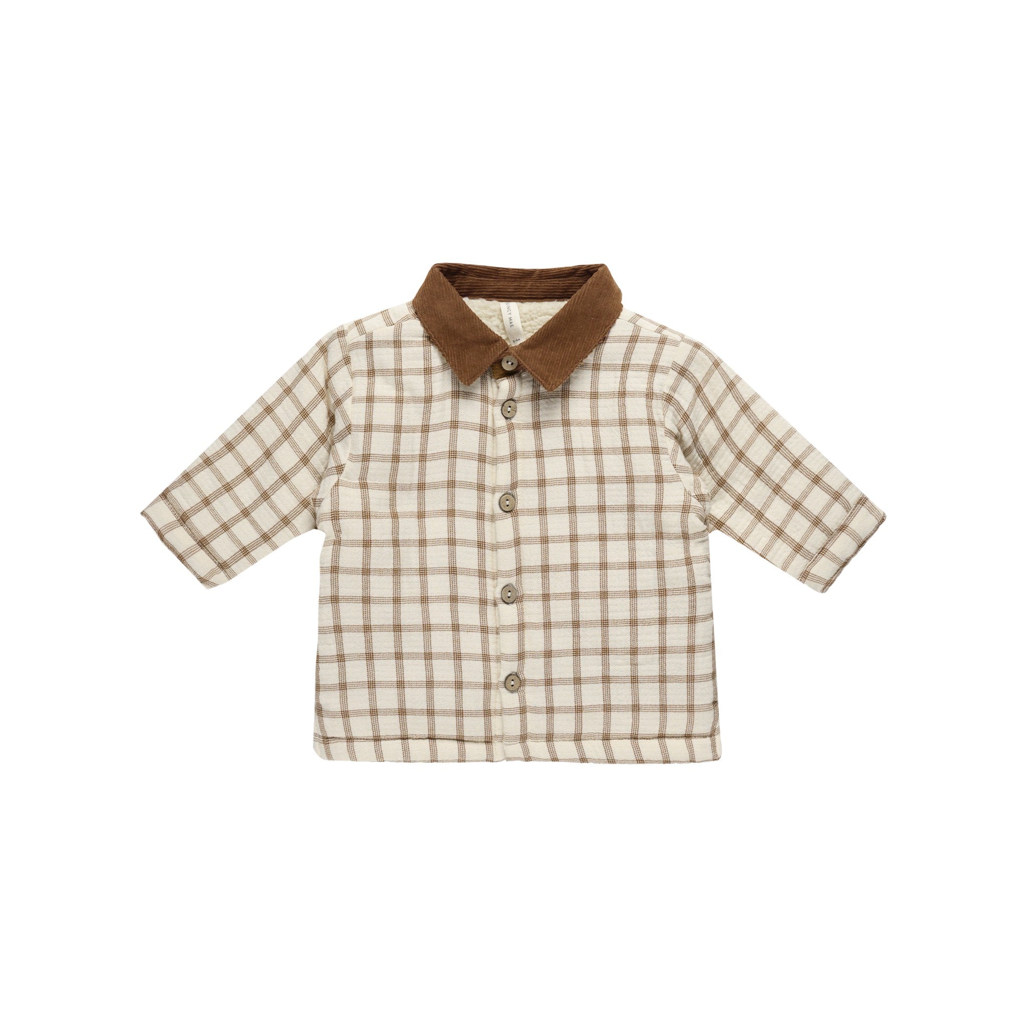 Quincy Mae Ford Jacket - Cinnamon Plaid