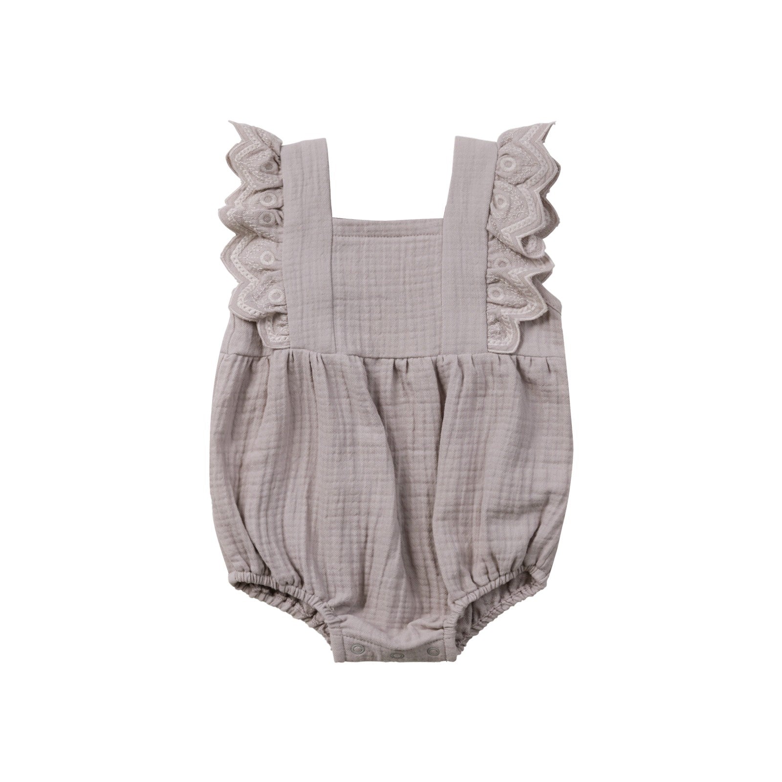 Quincy Mae Naomi Romper - Lavender