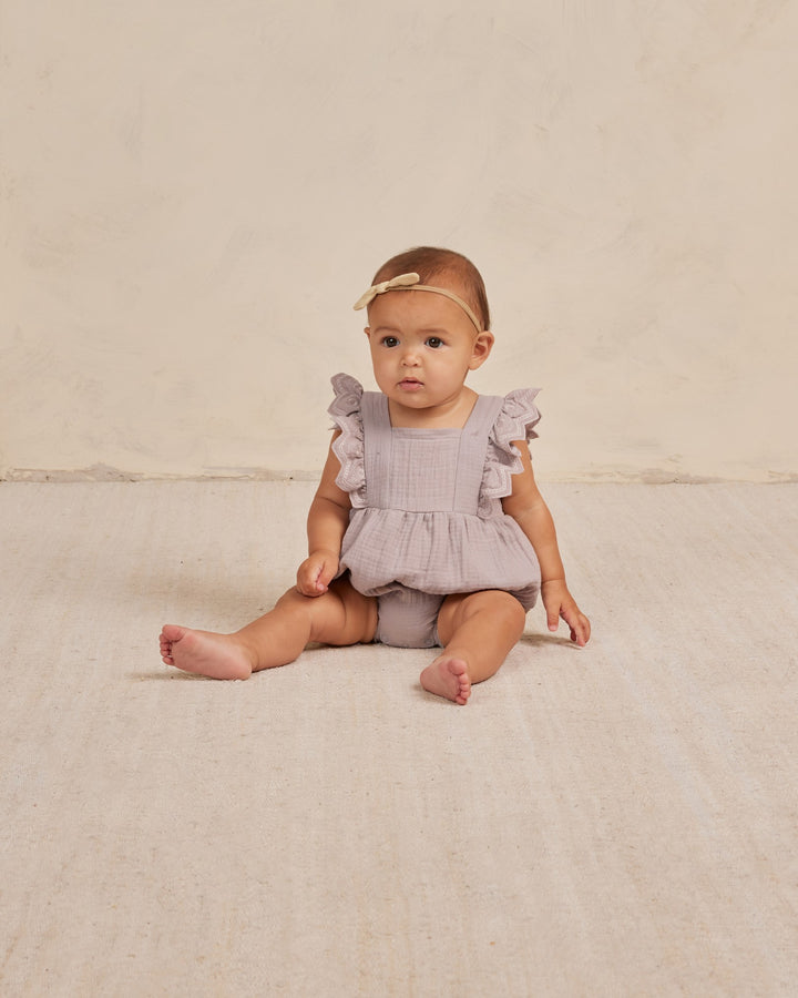 Quincy Mae Naomi Romper - Lavender