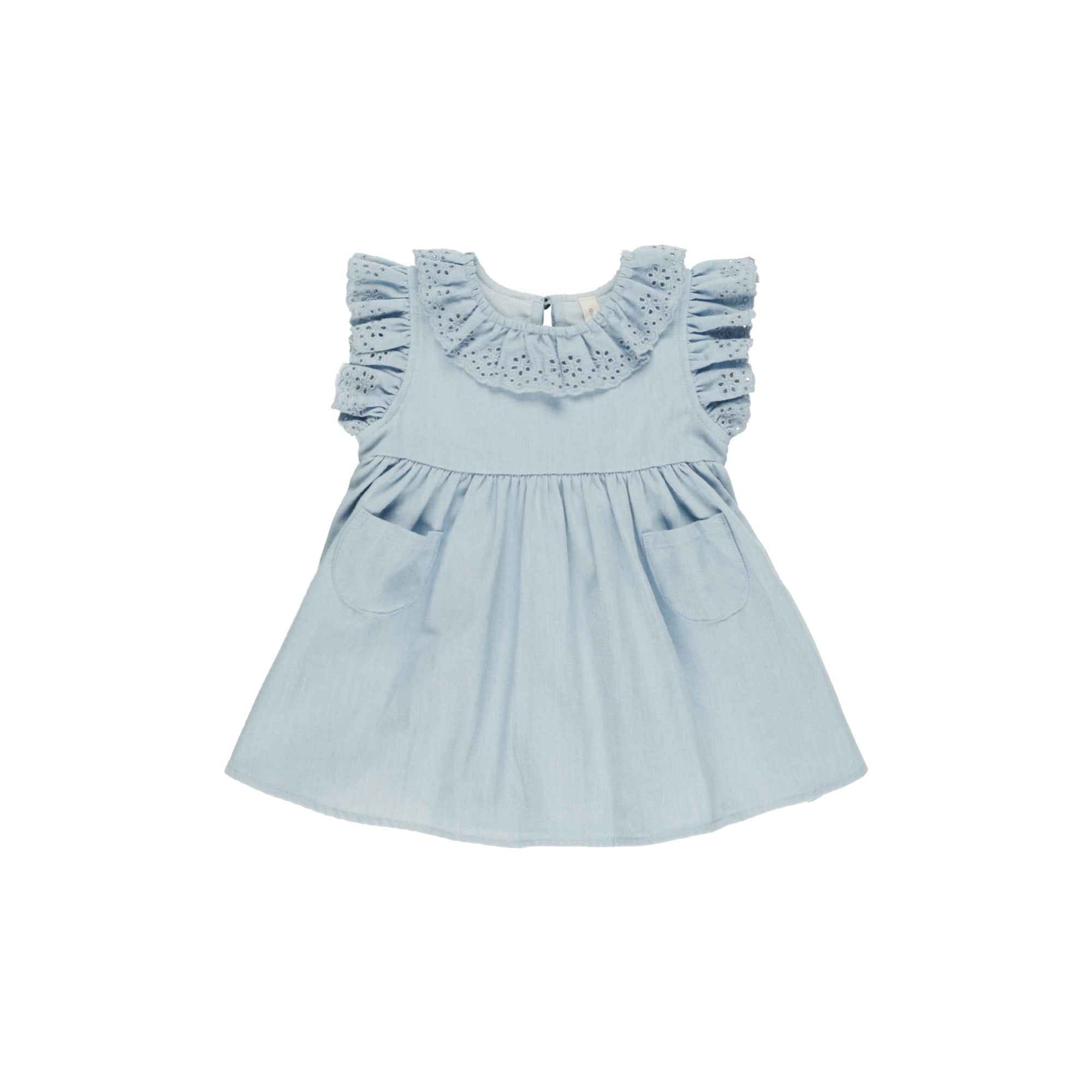 Quincy Mae Sophie Dress - Chambray