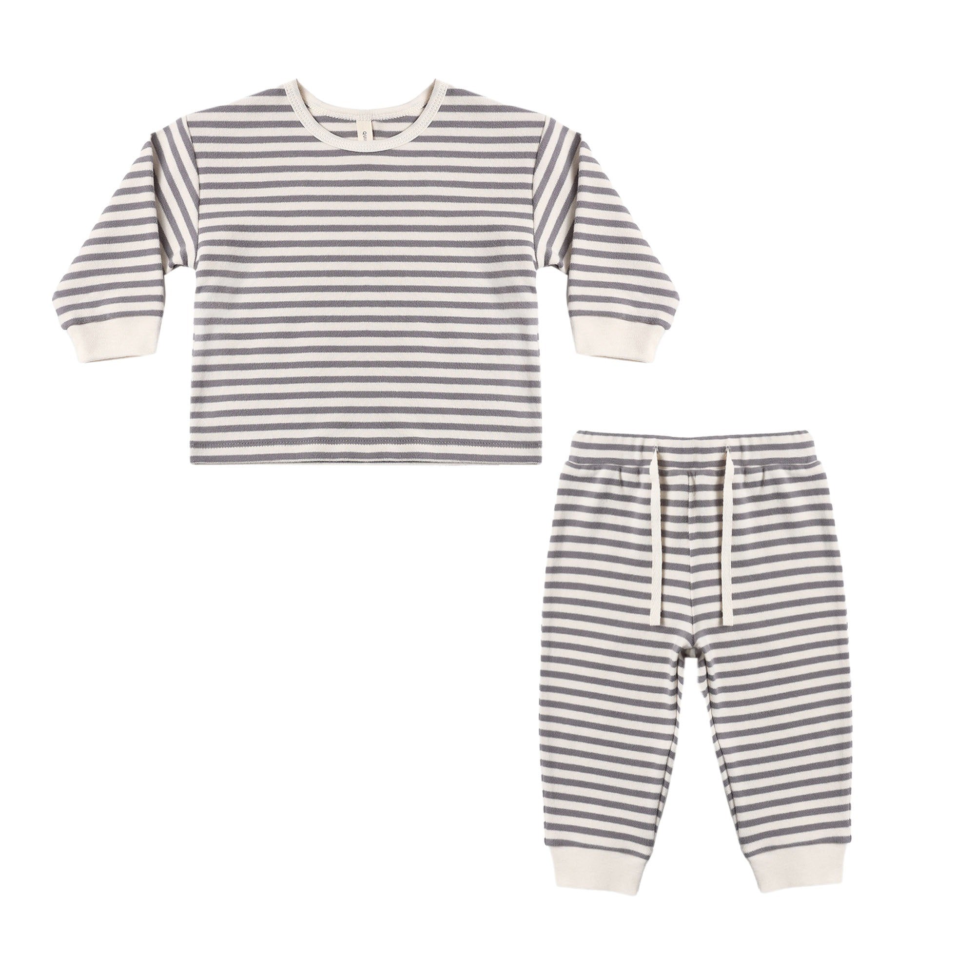 PRE-ORDER - Cozy Set - Slate Stripe