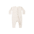Ruffle Jumpsuit Blue Ditsy