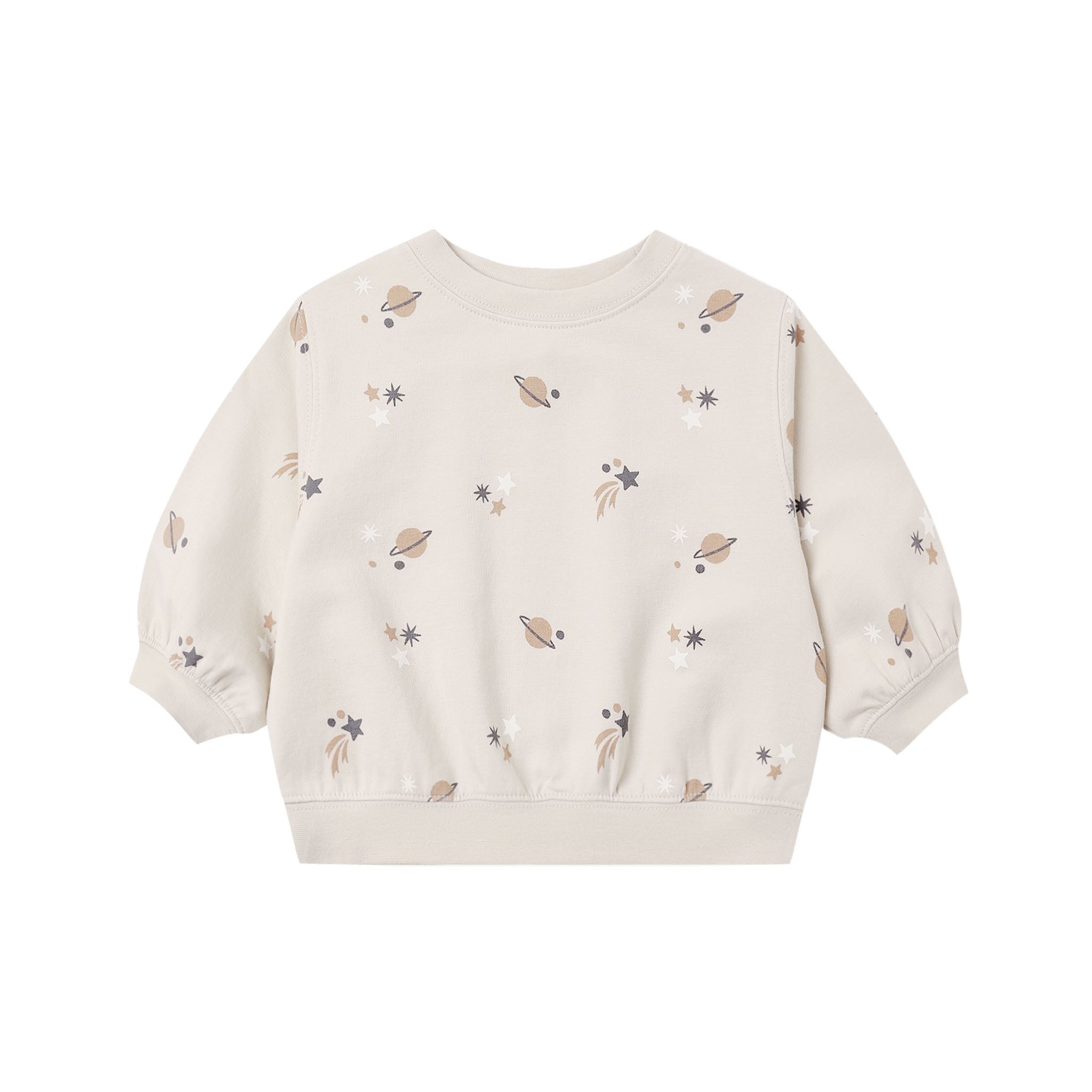 Oversized Crew Sweatshirt Space