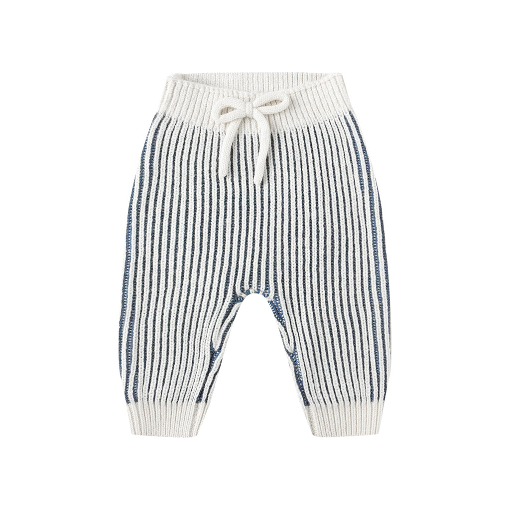 Quincy Mae Chunky Knit Pant - Ocean
