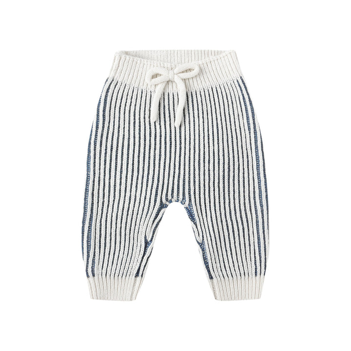 PRE-ORDER Quincy Mae Chunky Knit Pant - Ocean
