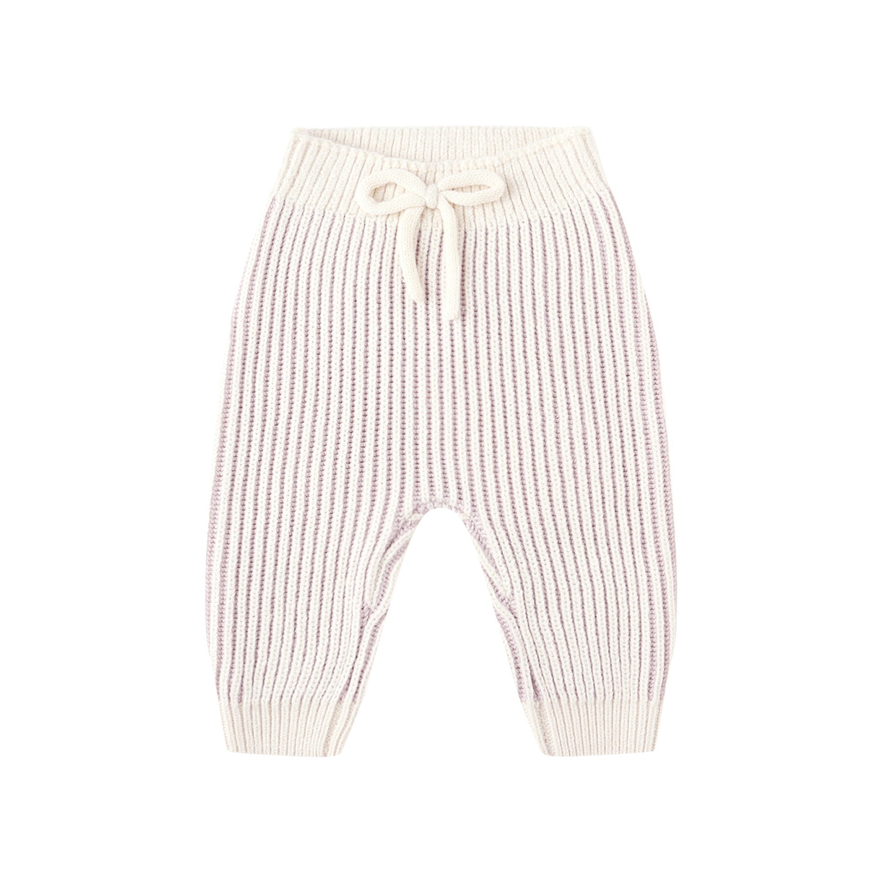 Quincy Mae Chunky Knit Pant - Lilac