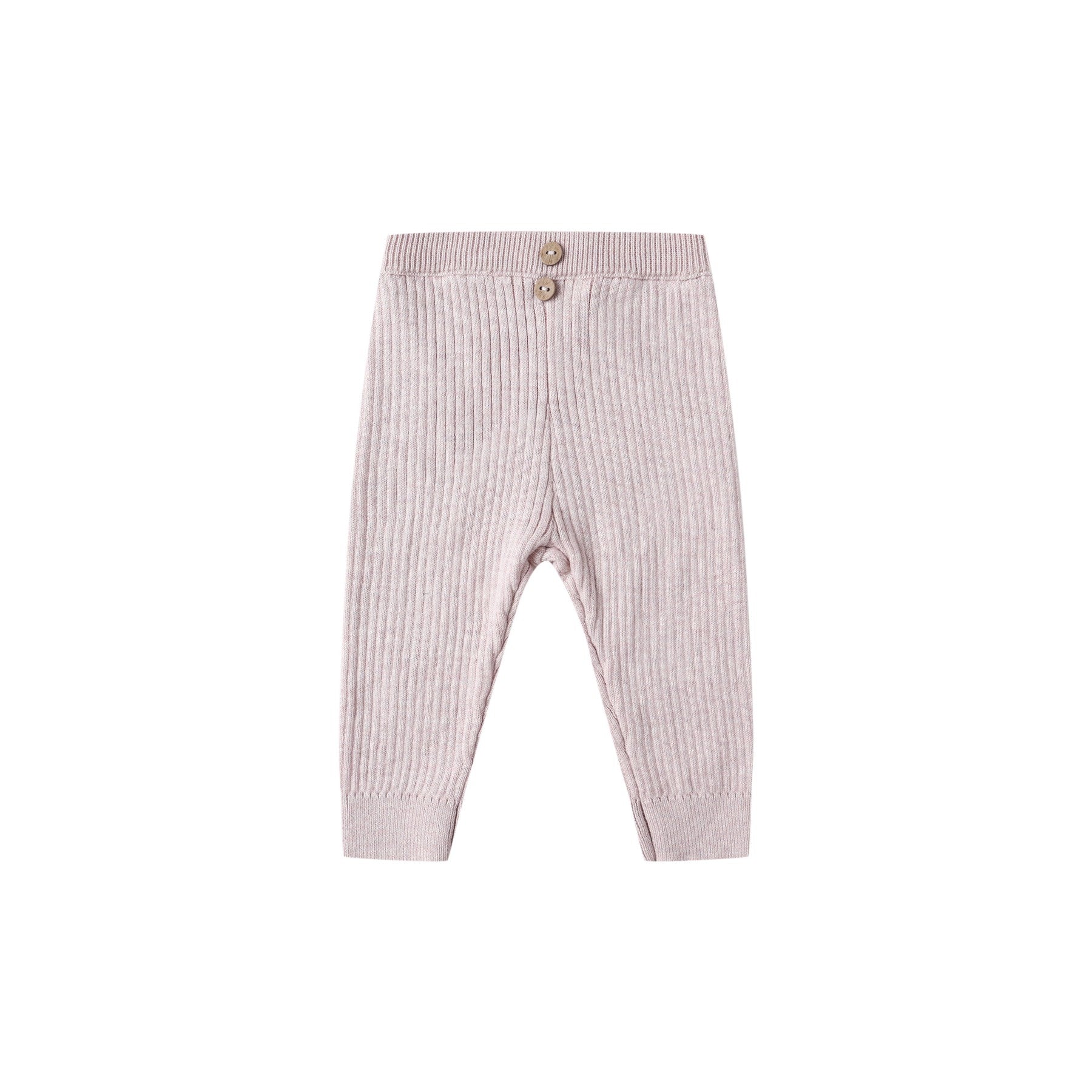 Quincy Mae Rib Knit Legging - Lilac