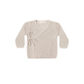 Knit Wrap Top - Oat