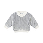 Relaxed Knit Sweater - Ocean